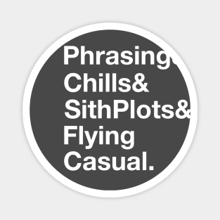 & Flying Casual Magnet